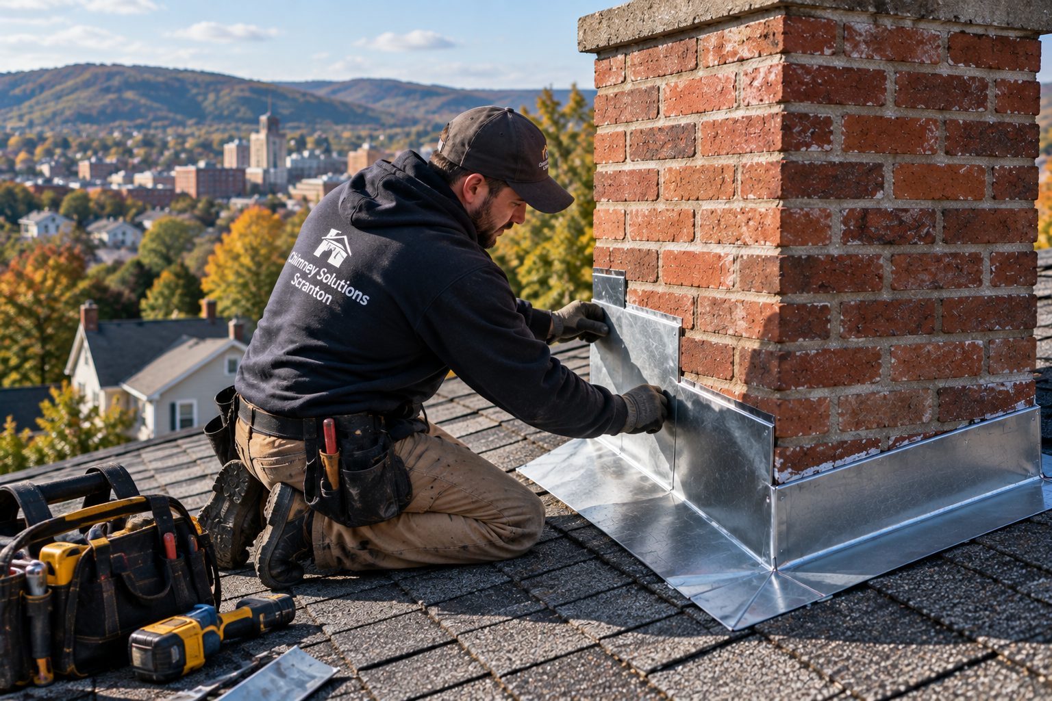 Chimney Flashing Replacement Scranton Chimney Flashing Replacement